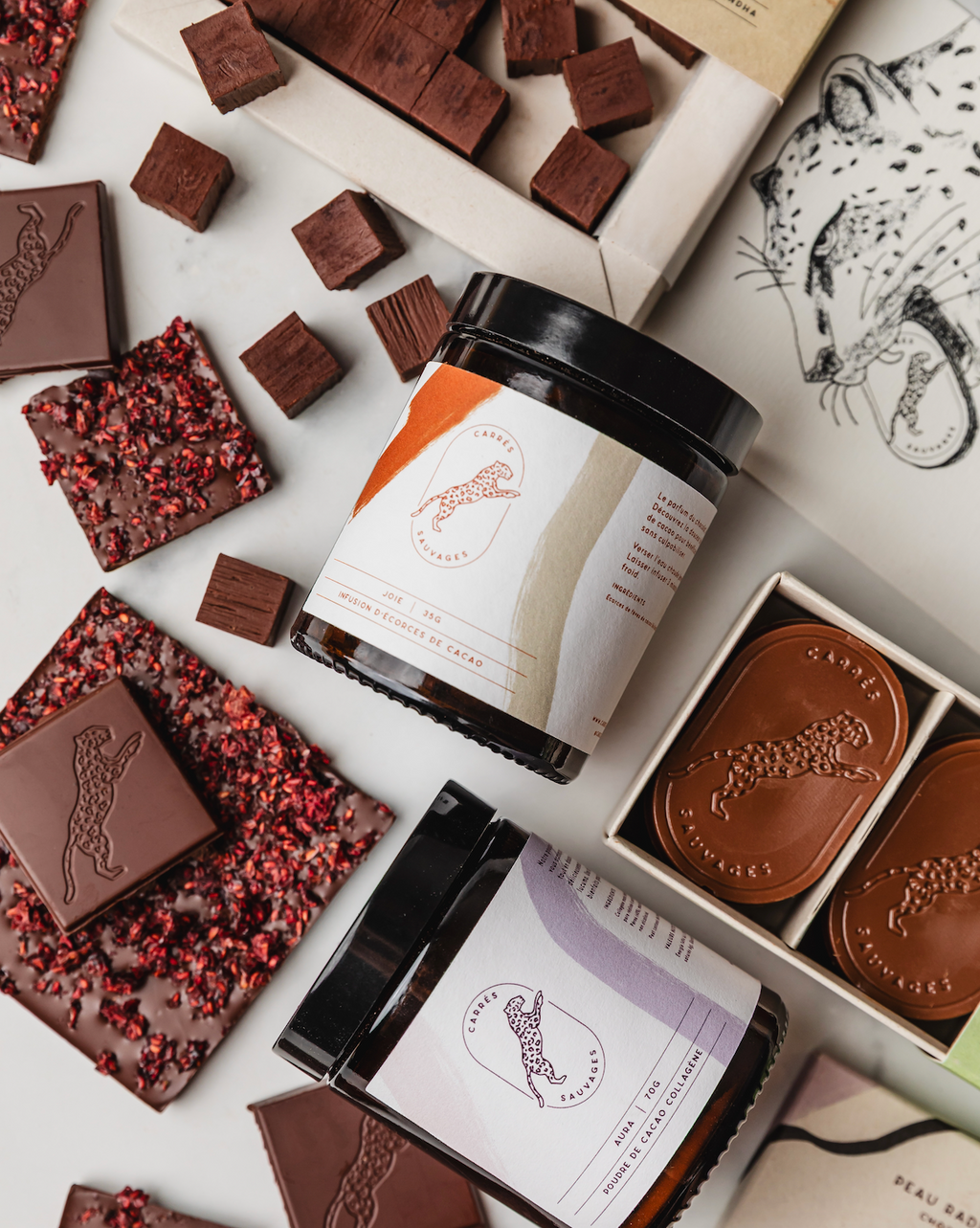 COFFRET WELLNESS Carrés Sauvages
