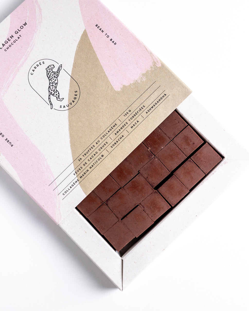 TRUFFES INNER GLOW Carrés Sauvages